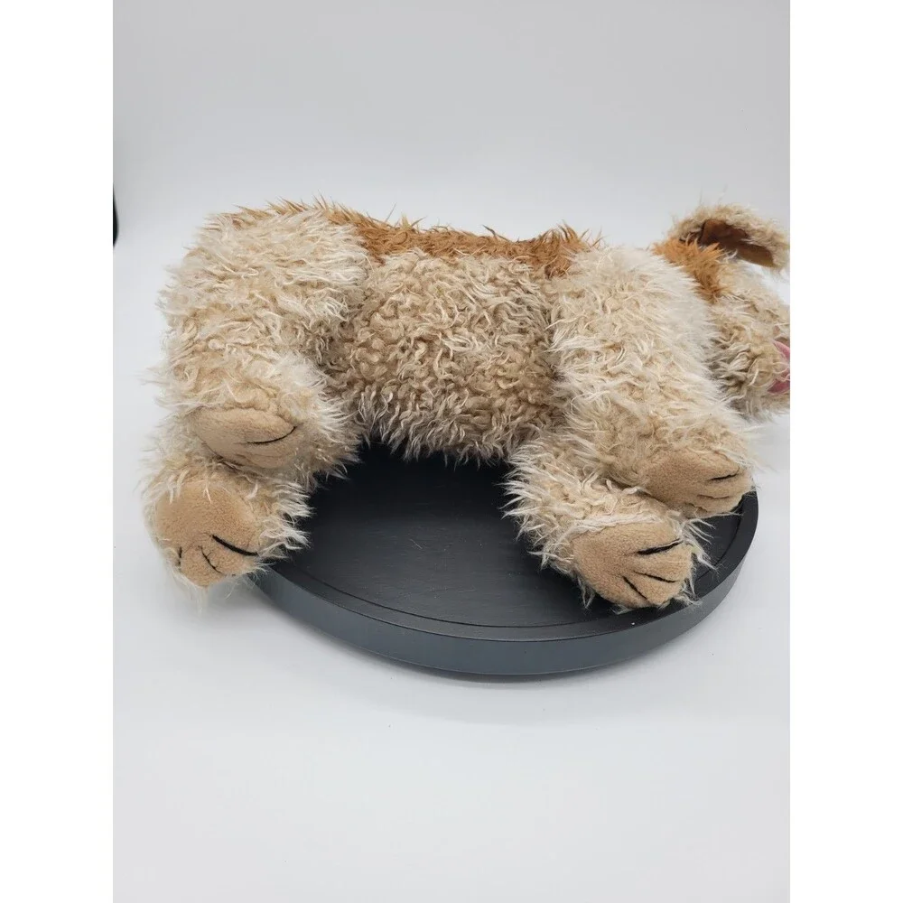 Ty Classic Toffee Shaggy Puppy Dog Plush Terrier Stuffed Toy Animal Large